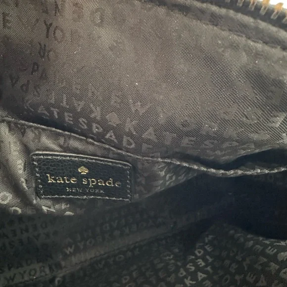 Kate Spade | Laurel Way Velvet Pearl Mini Reiley Black Gorgeous Handbag! - Picture 7 of 7